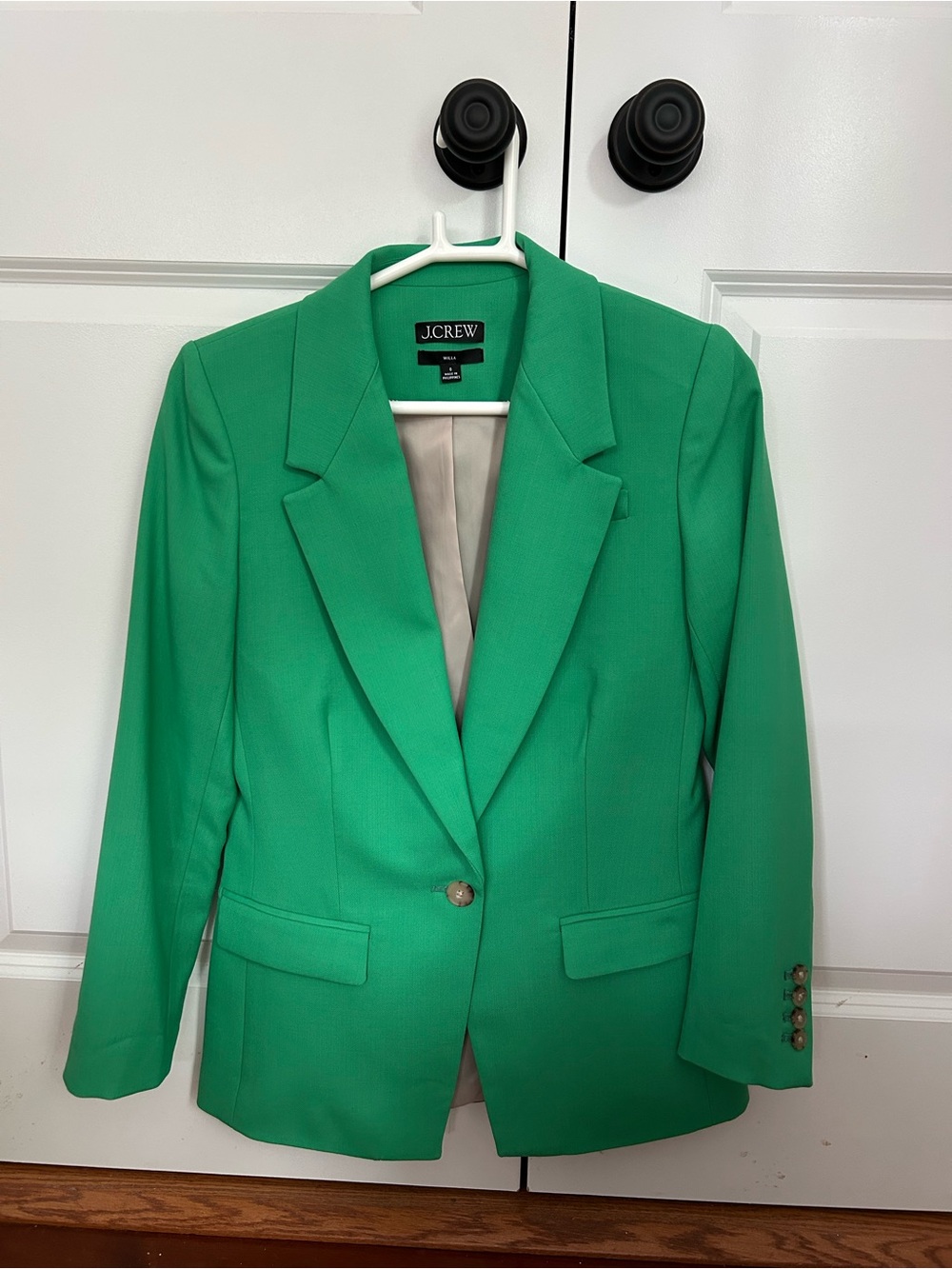 J. Crew Green Willa Blazer